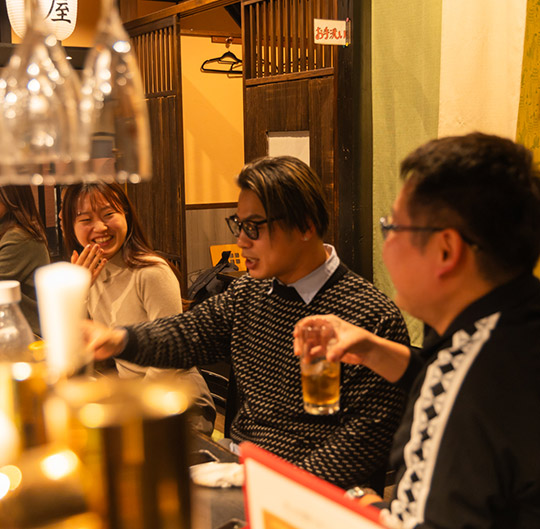 カウンター利用シーン